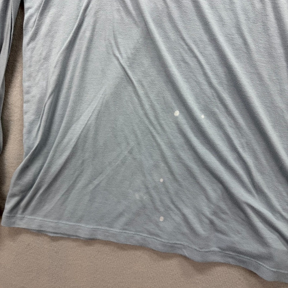 Free Fly Bamboo Shade Hooded Shirt Men 3XL Blue Lightweight Long Sleeve Pullover - Picture 3 of 10